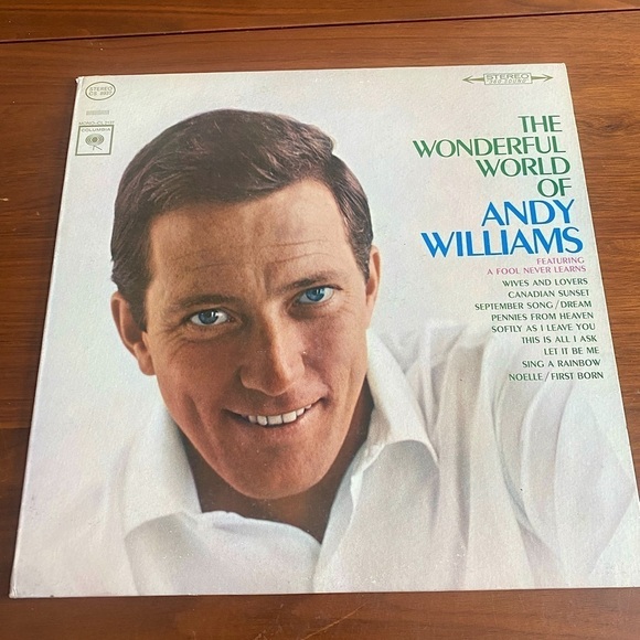 The Wonderful World of Andy Williams Vinyl Record - Picture 1 of 2
